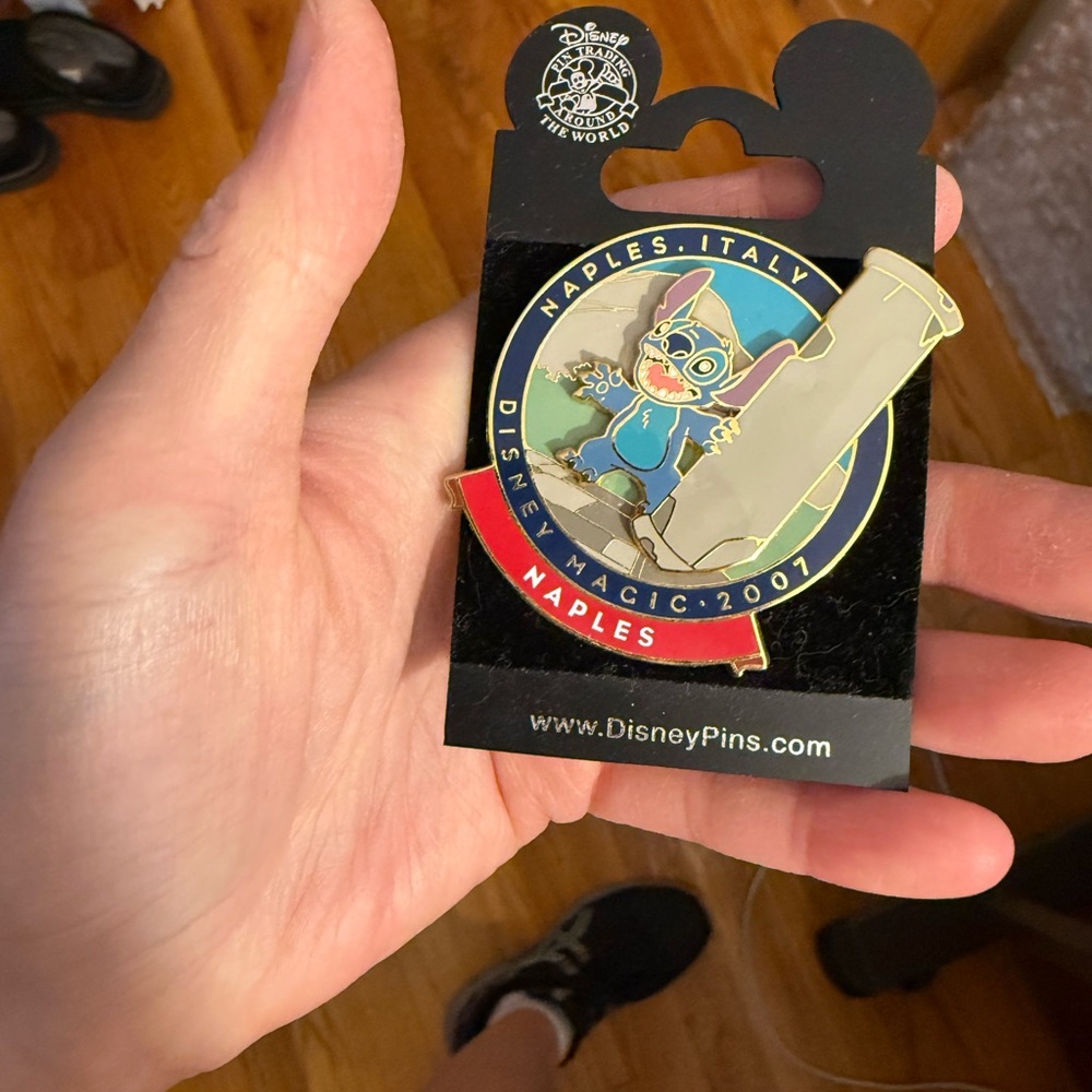 DCL - Mediterranean Cruise 2007 - Naples, Italy - Stitch Disney Pin